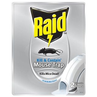 Raid Kill & Contain Mouse Trap, 2 count