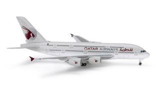 Herpa A380 800 Qatar Model Airplane
