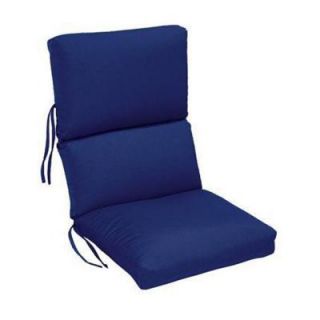 Sunbrella Blue Outdoor Lounge Chair Cushion 1573310310