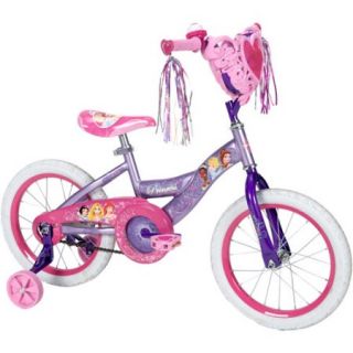 16" Huffy Disney Princess Girls' Bike with Heart Basket