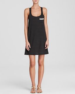 Lucky Brand Lace It Up Tank Swim Cover Up