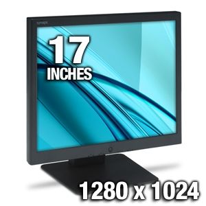 Synaps S17TSM 17 Touch Screen TFT LCD Monitor   6ms, 1280x1024, SXGA, 4501, 43, 75Hz, 24bit, USB, VGA