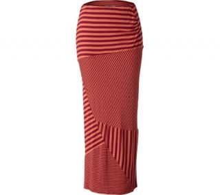 Womens Royal Robbins Noe Multi Stripe Skirt   Raspberry    & Exchanges