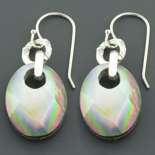 Mother of Pearl Silver Dangling Earrings (China)   10803924