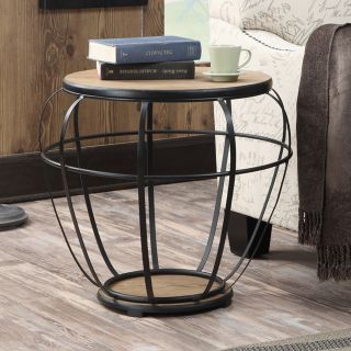 Convenience Concepts Wyoming Large Round End Table   End Tables