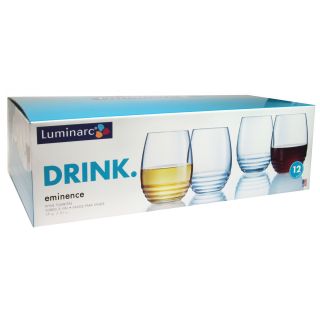 Luminarc Eminence Btd 17 oz. Stemless Wine Glass