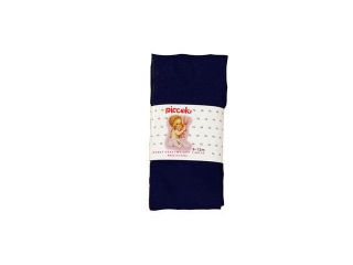 Navy Piccolo Heavyweight Opaque Baby Girl Tights 0 6M