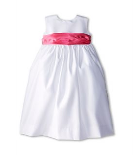 Us Angels Sleeveless Satin Dress (Toddler) Fuchsia