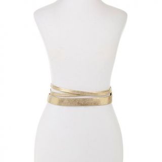 ADA Collection Argentinean Skinny Leather Wrap Belt   7888771