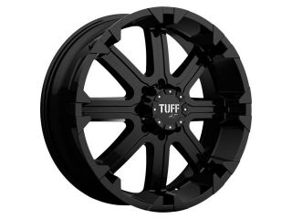 Tuff T 13 26x10 8x170 +0mm Gloss Black Wheel Rim