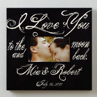 Personal Creations "I Love You to the Moon and Back" Frame   7375013