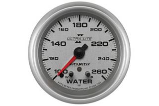 AutoMeter 7755   Range 100°   260° F, full sweep/electric Water Temperature   2 5/8" Temperature   Gauges