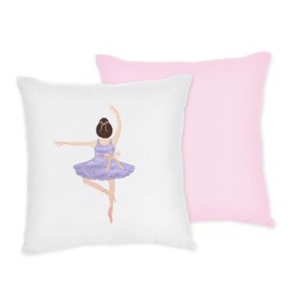 Sweet Jojo Designs Girls Ballerina Full/Queen 3 piece Comforter Set