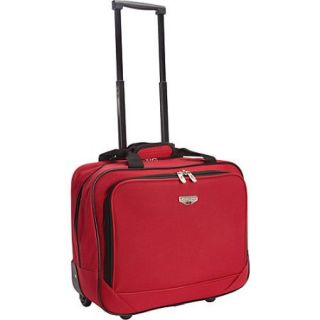 Travelers Club Luggage 17 Single Section Rolling Briefcase