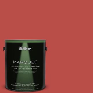 BEHR MARQUEE Home Decorators Collection 1 gal. #HDC MD 16 Cherry Red Semi Gloss Enamel Exterior Paint 545301