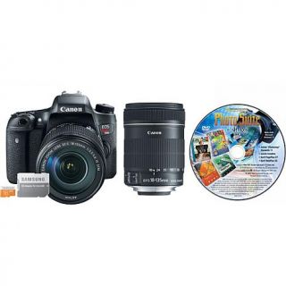 Canon EOS Rebel T6s 24.2MP Digital SLR Camera with EF S 18 135mm Lens, 16GB Mem   8152574
