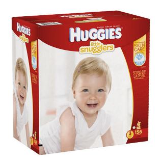 Huggies Little Snugglers Size 3 Baby Diapers   156 Count    Huggies